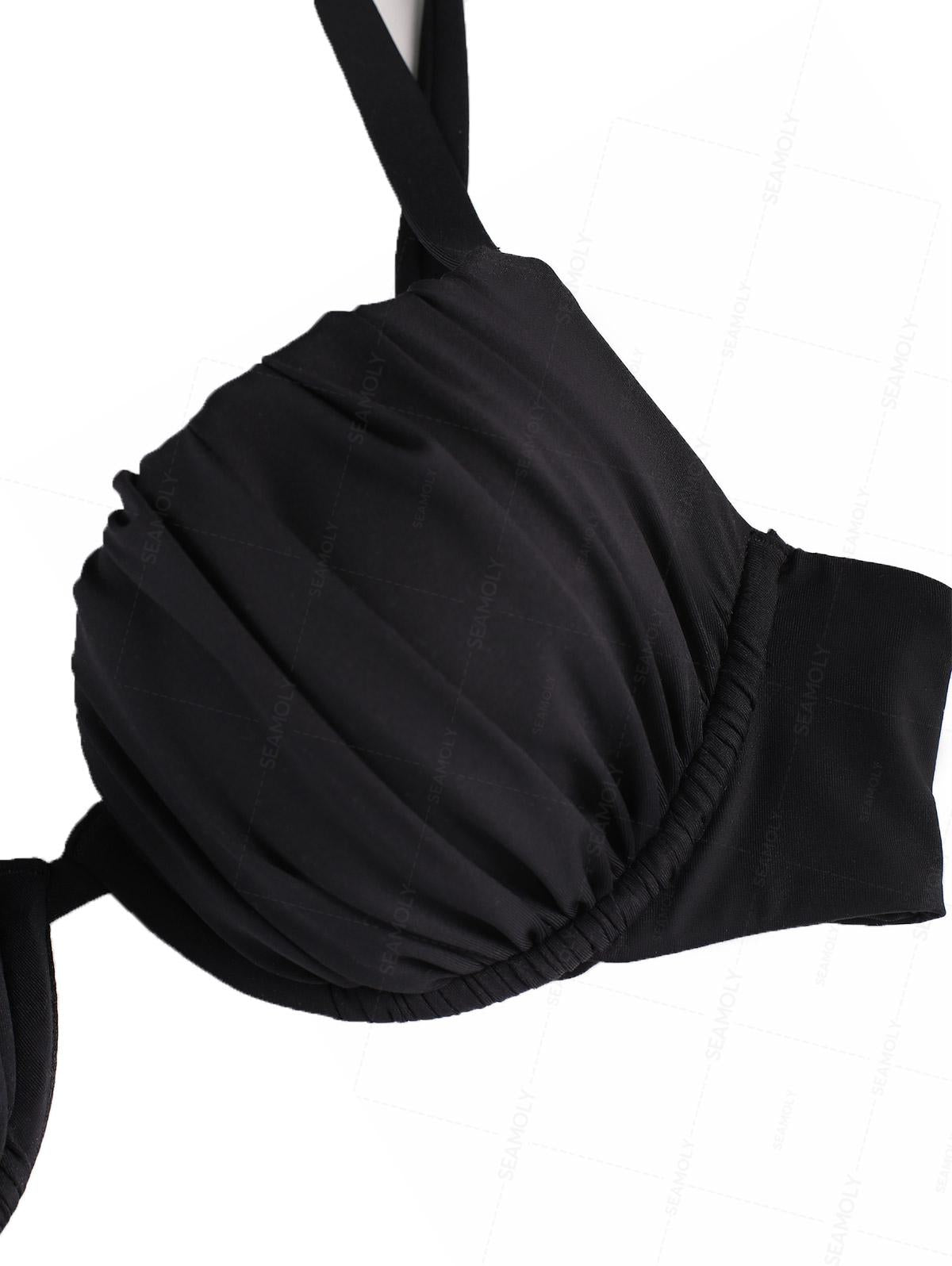 Biquíni Push-Up Estruturado Valentina Privée | Top Franzido com Aro Premium