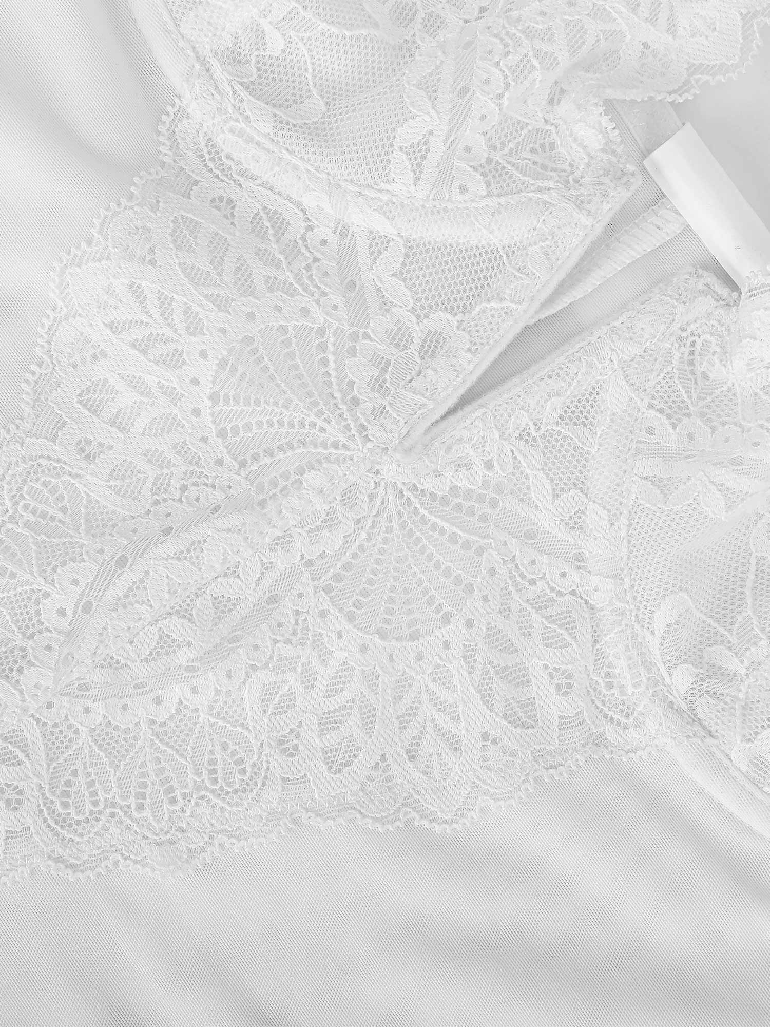 Body Modelador Feminino em Renda com Decote V Profundo Valentina Privée