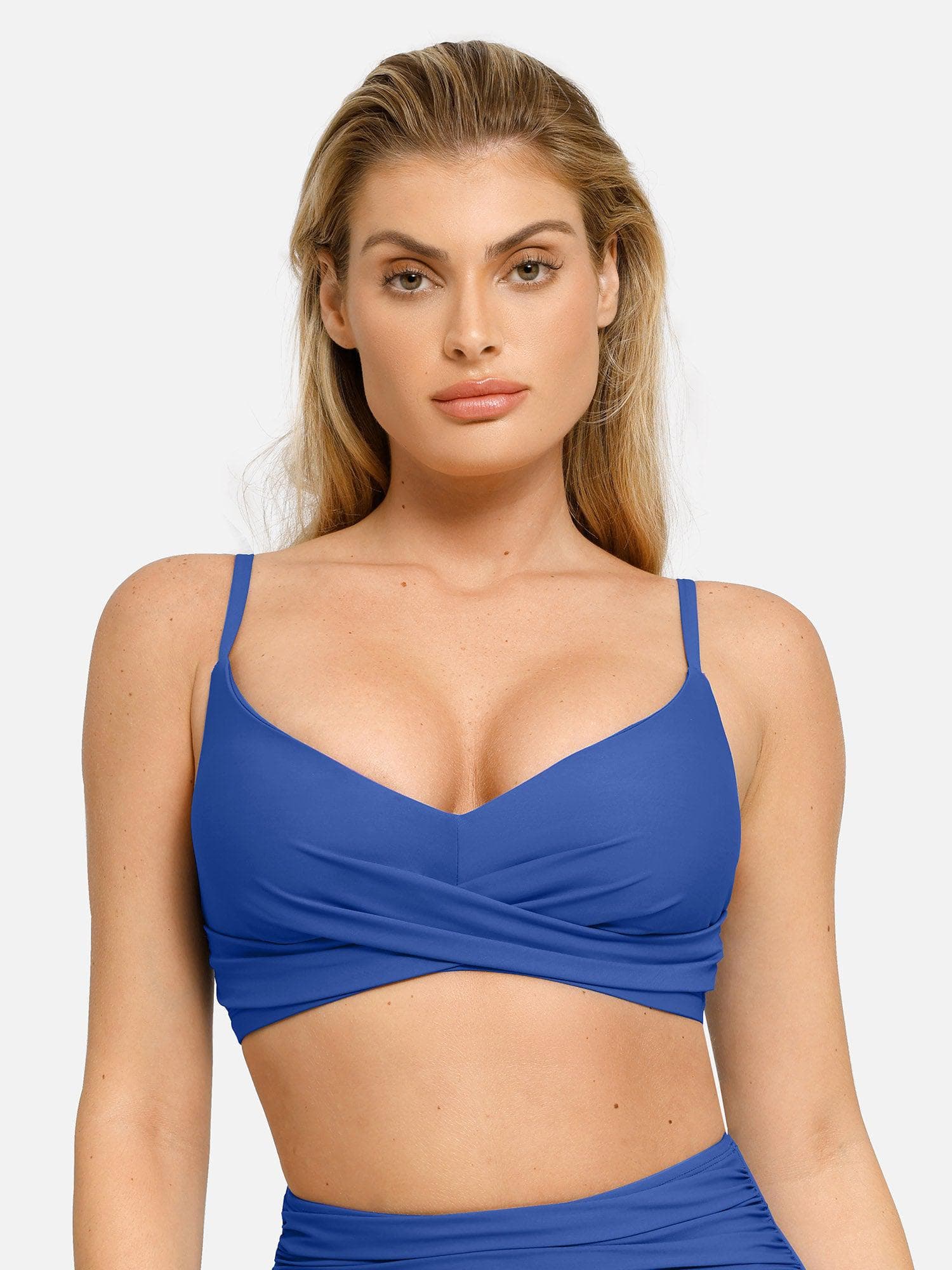 Conjunto de Biquíni Franzido Modelador com Top e Calcinha | Valentina Privée