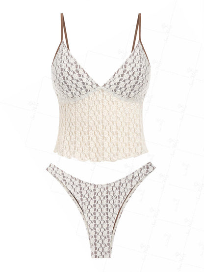 Biquíni Monaco Jacquard Valentina Privée | Tankini Exclusivo