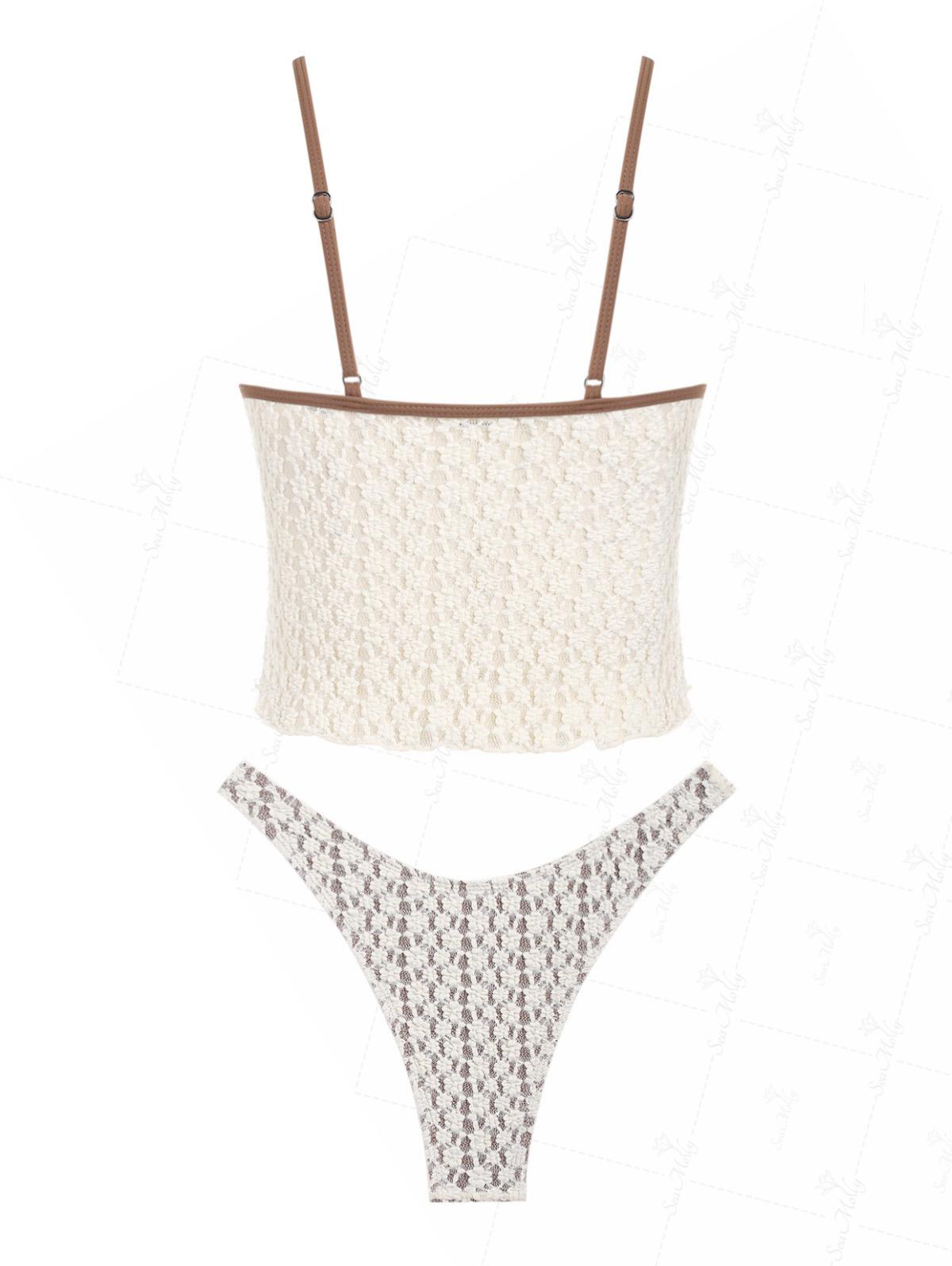 Biquíni Monaco Jacquard Valentina Privée | Tankini Exclusivo