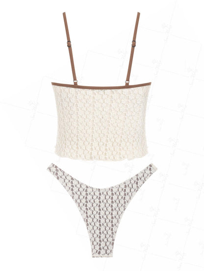 Biquíni Monaco Jacquard Valentina Privée | Tankini Exclusivo