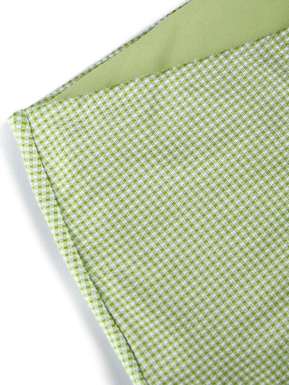 Calcinha Riviera Xadrez Verde Valentina Privée | Moda Praia Retrô Exclusiva