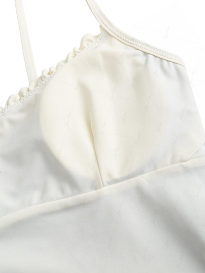 Biquíni Tankini Vintage Azul Marinho Valentina Privée | Biquíni Feminino Premium