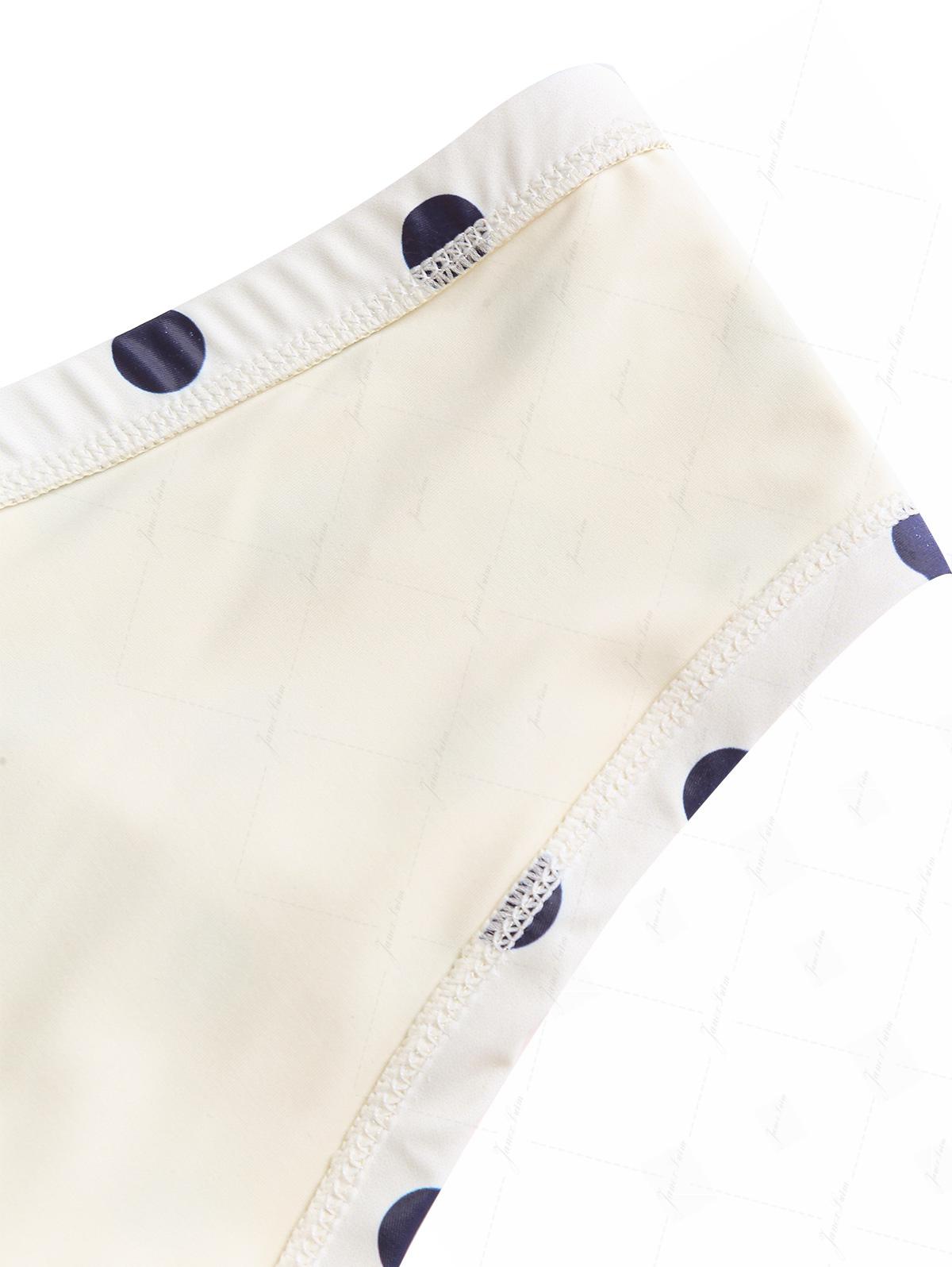 Biquíni Tankini Poá Azul Marinho Valentina Privée | Frente Única Feminina Premium
