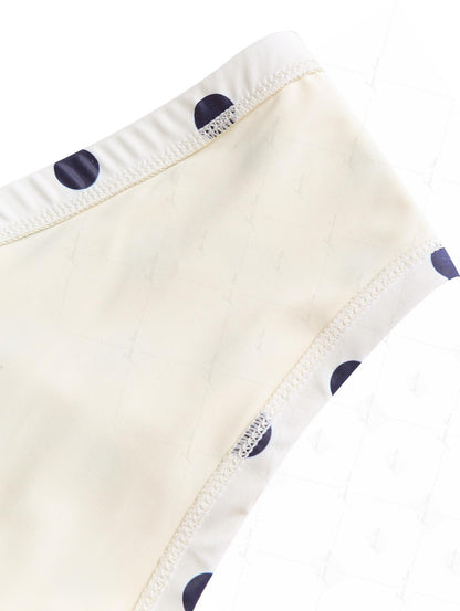 Biquíni Tankini Poá Azul Marinho Valentina Privée | Frente Única Feminina Premium