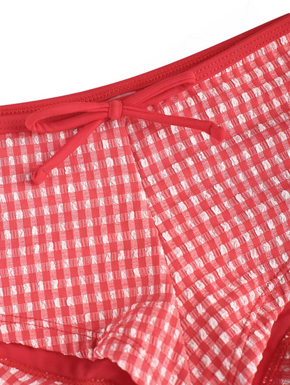 Biquíni Vichy Vintage Valentina Privée | Estilo Retrô 1950s Feminino Premium