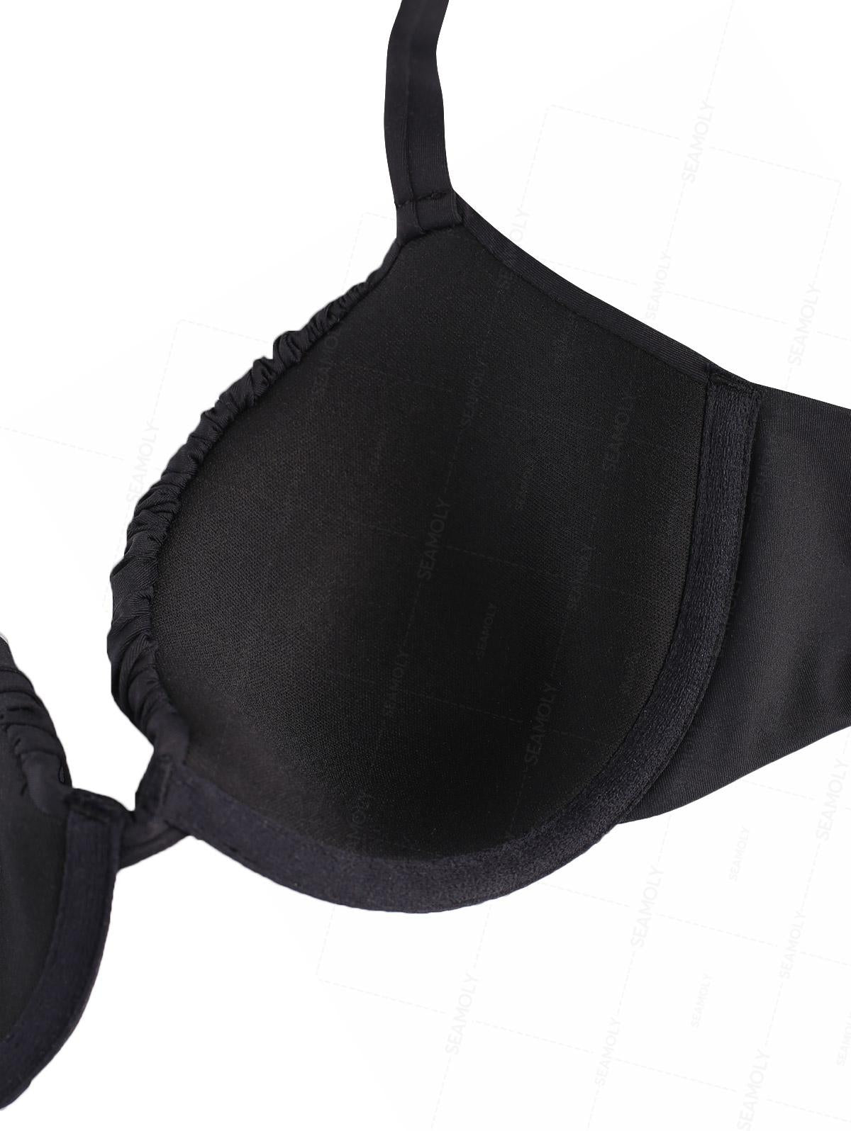 Biquíni Push-Up Estruturado Valentina Privée | Top Franzido com Aro Premium