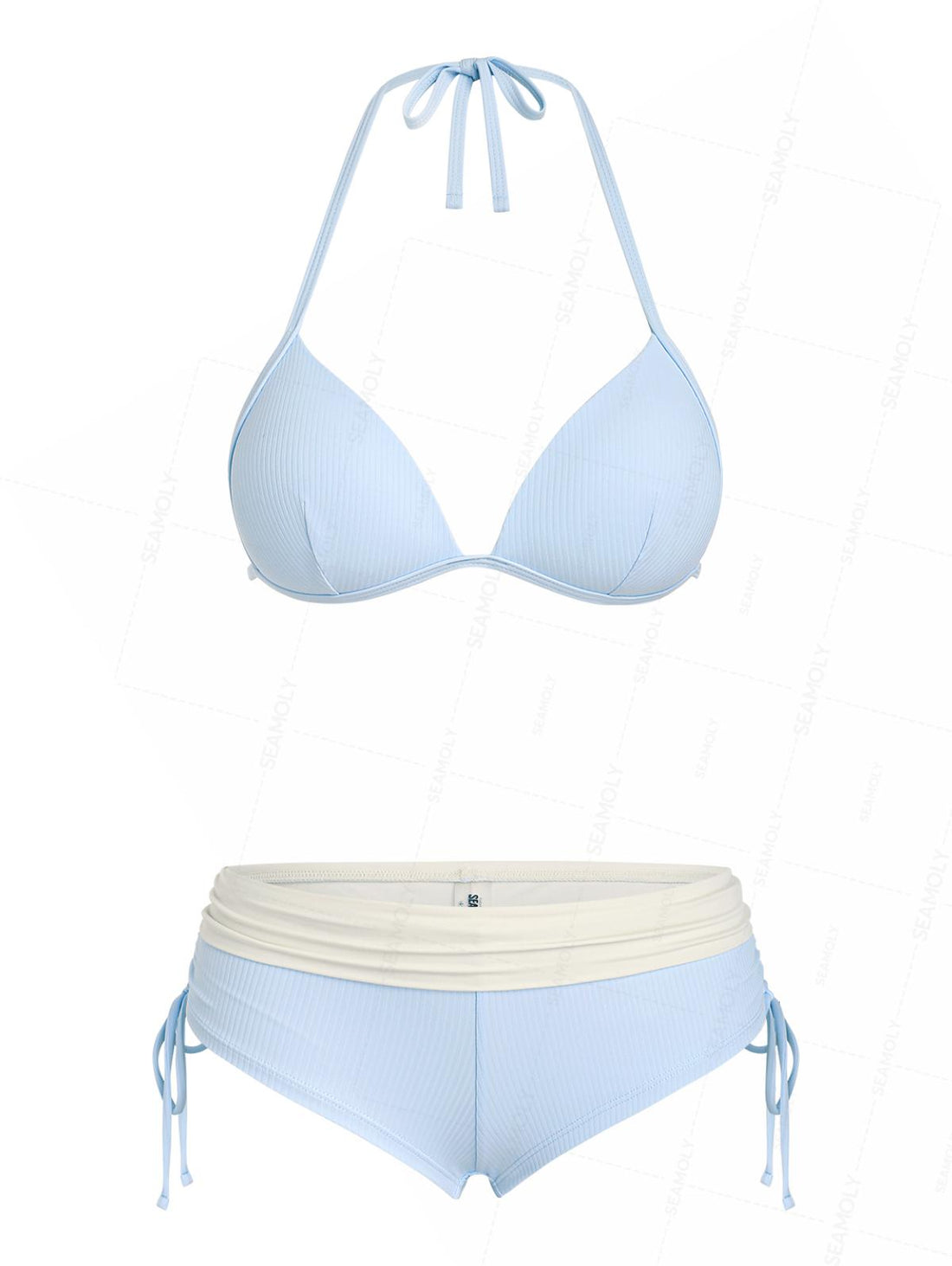 Biquíni Y2K Push-Up Valentina Privée | Top Triangular e Calcinha Dobrável