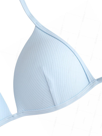 Biquíni Y2K Push-Up Valentina Privée | Top Triangular e Calcinha Dobrável