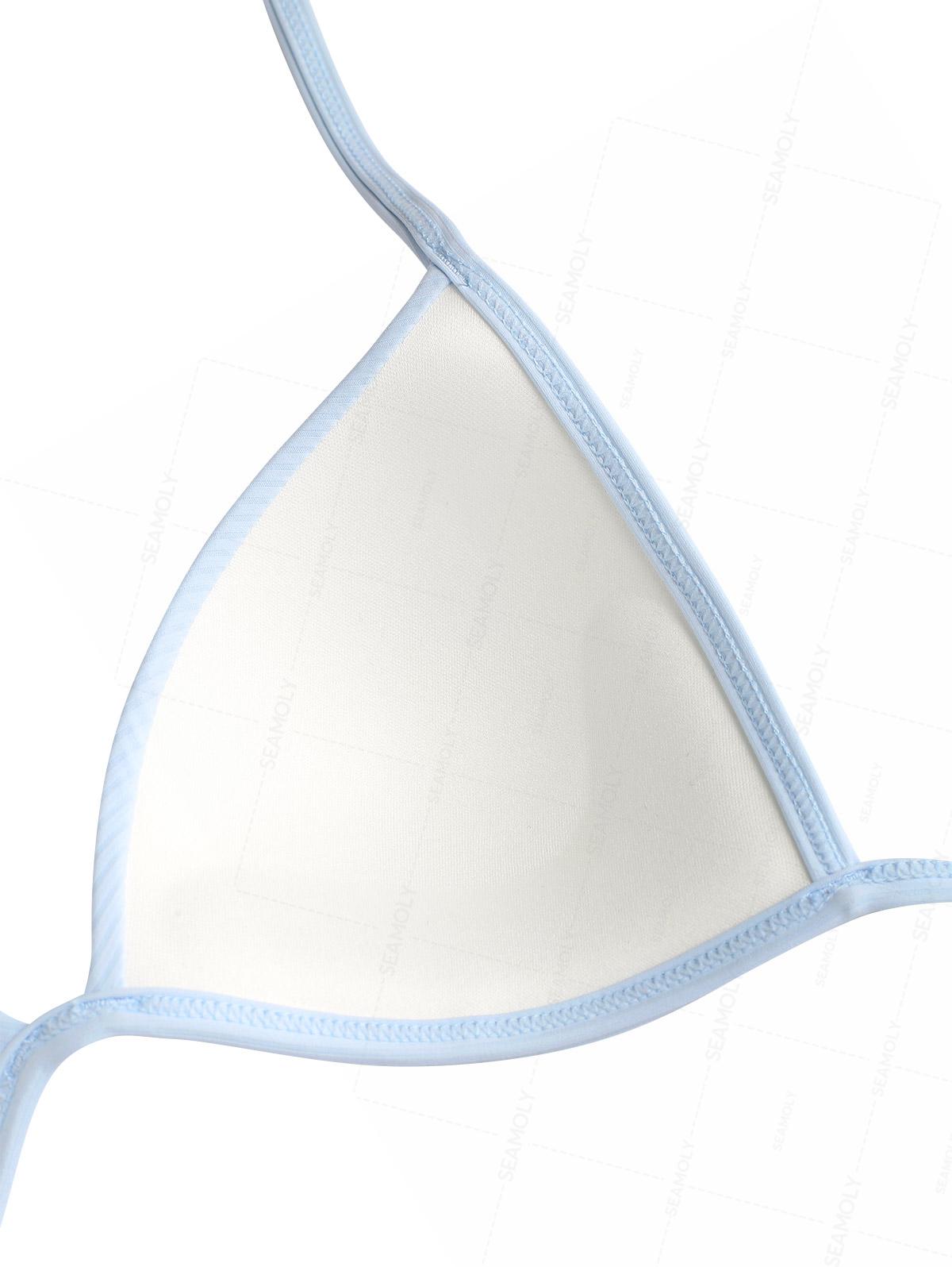 Biquíni Y2K Push-Up Valentina Privée | Top Triangular e Calcinha Dobrável