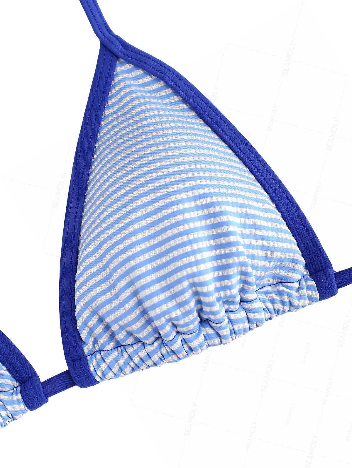 Biquíni Riviera Listrado com Saia Valentina Privée | Moda Praia Feminina Exclusiva