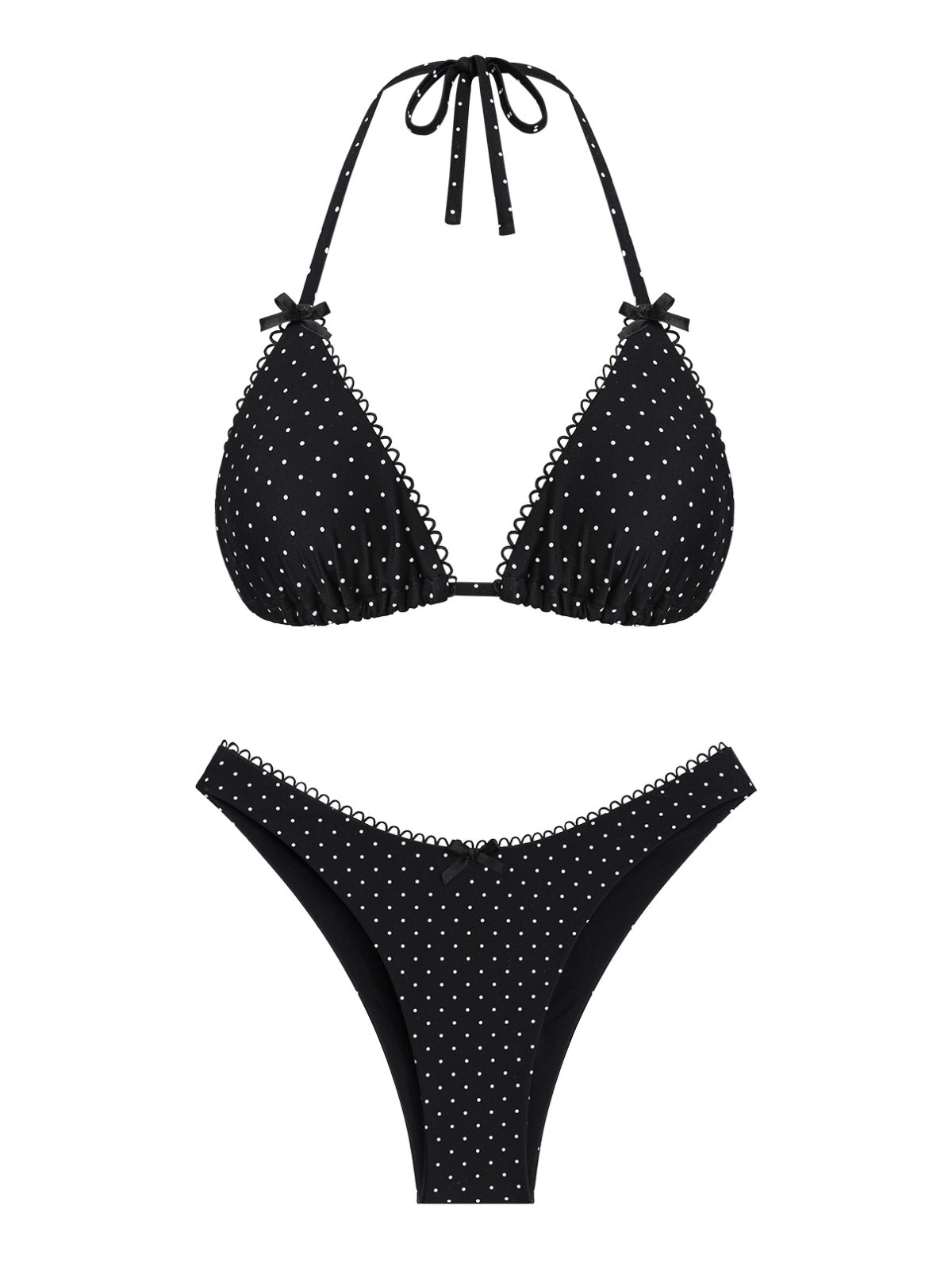 Biquíni Riviera Poá Picot Valentina Privée | Moda Praia Retrô Exclusiva