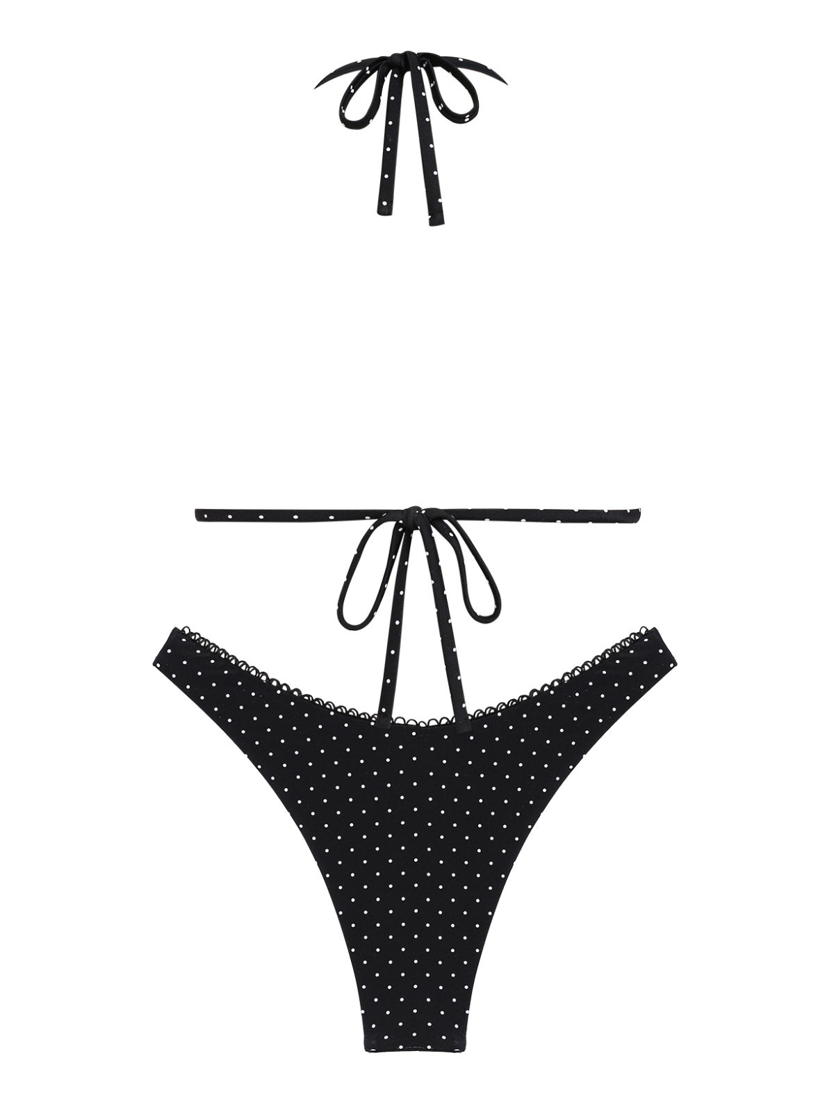 Biquíni Riviera Poá Picot Valentina Privée | Moda Praia Retrô Exclusiva