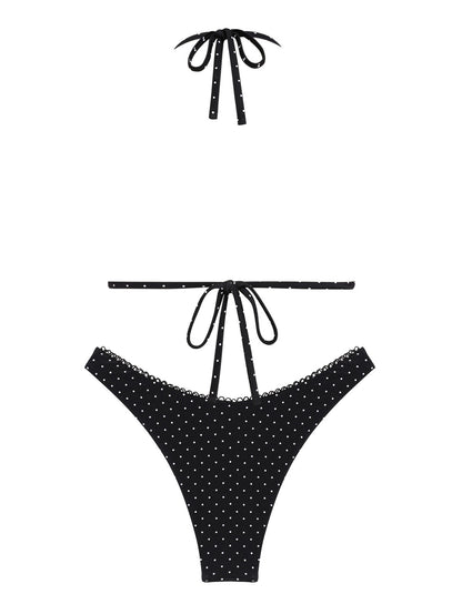 Biquíni Riviera Poá Picot Valentina Privée | Moda Praia Retrô Exclusiva