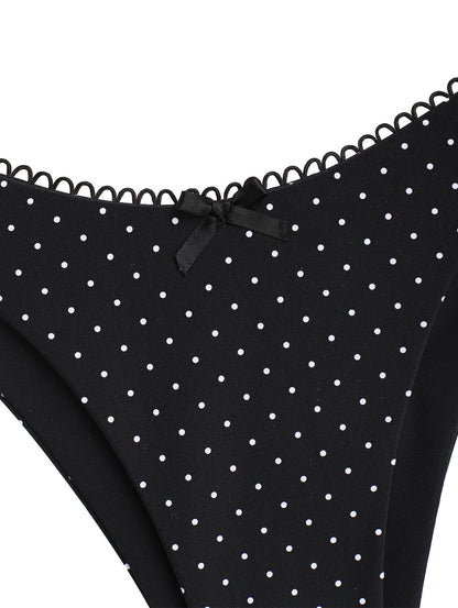Biquíni Riviera Poá Picot Valentina Privée | Moda Praia Retrô Exclusiva