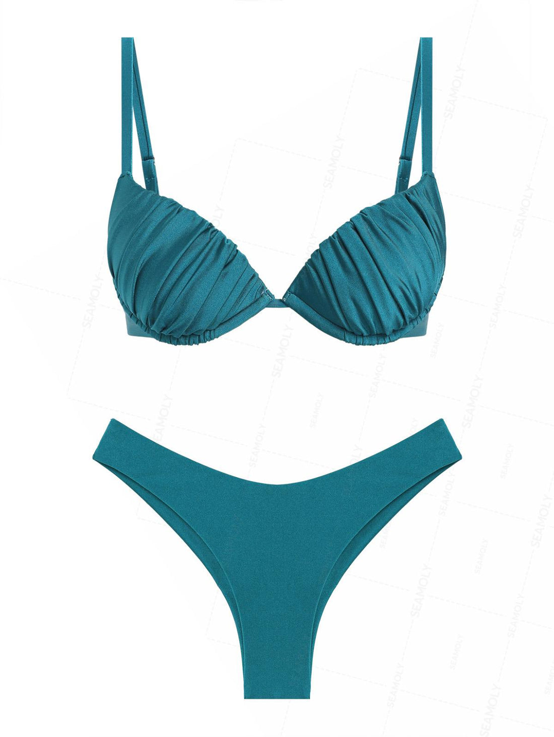 Biquíni Riviera Push-Up Valentina Privée | Moda Praia Feminina Sofisticada