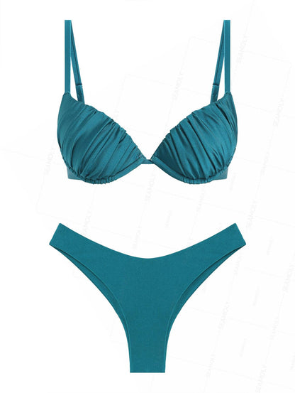 Biquíni Riviera Push-Up Valentina Privée | Moda Praia Feminina Sofisticada
