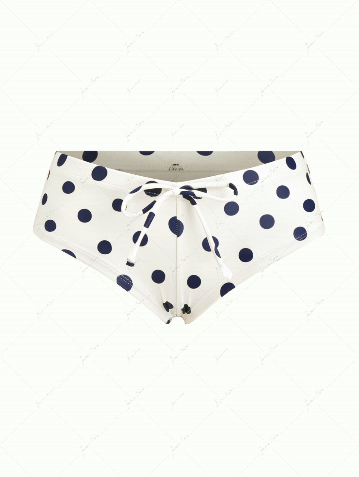 Calcinha Riviera Poá Azul Marinho Valentina Privée | Moda Praia Exclusiva