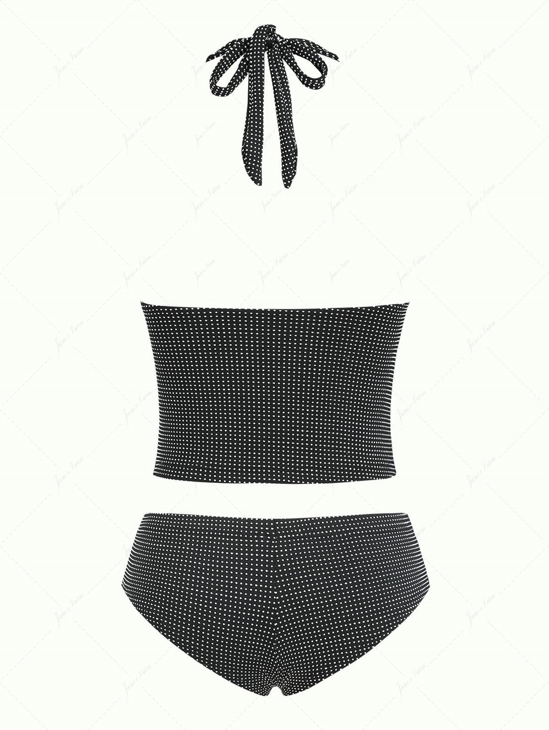 Biquíni Tiara Poá Jacquard Valentina Privée | Moda Praia Feminina Premium