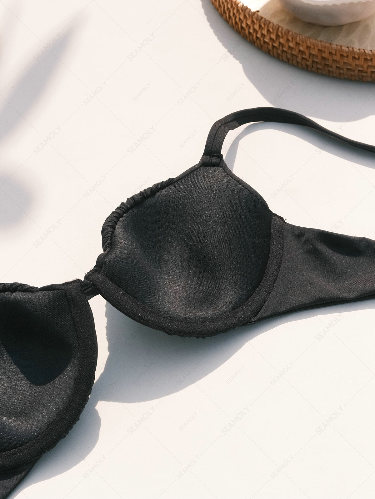 Biquíni Push-Up Estruturado Valentina Privée | Top Franzido com Aro Premium