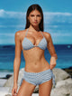 Biquíni Riviera Y2K Listrado Valentina Privée | Moda Praia Fashion Exclusiva