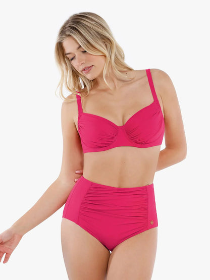 Top de Biquíni Modelador Franzido com Aro | Valentina Privée