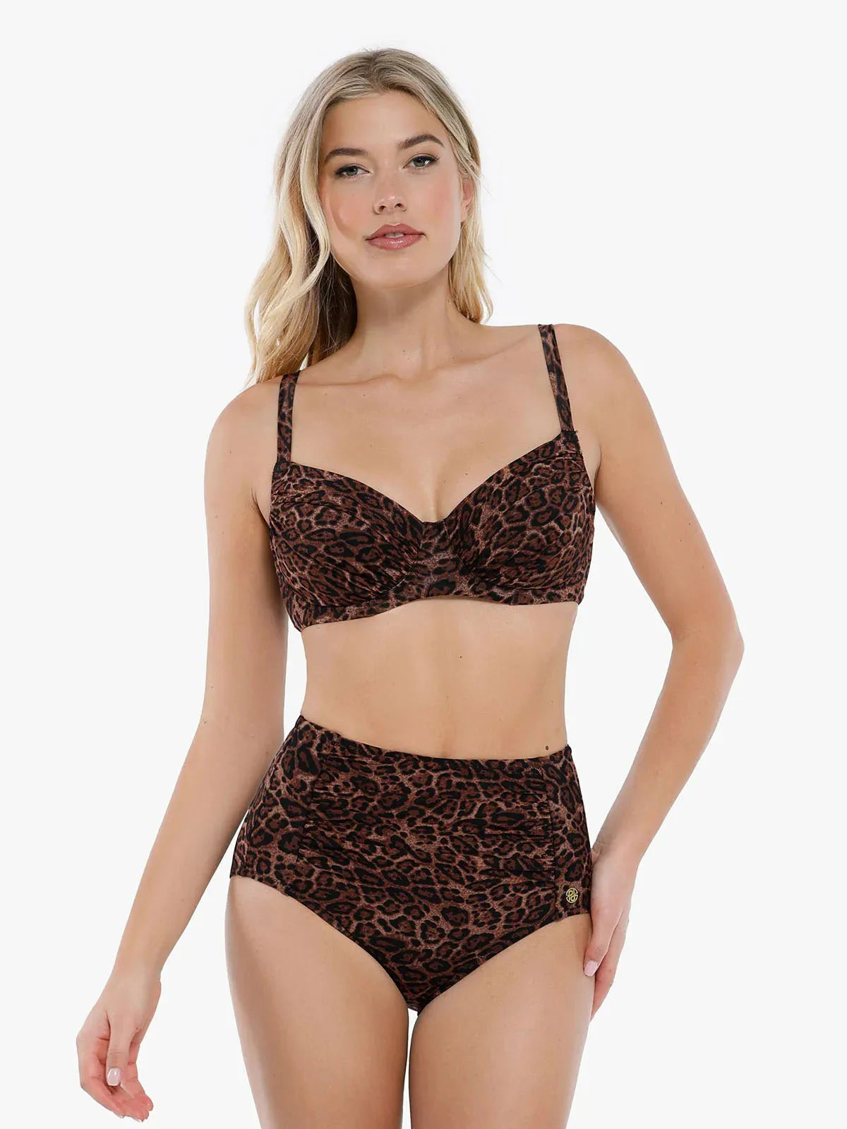 Top de Biquíni Modelador Franzido com Aro | Valentina Privée