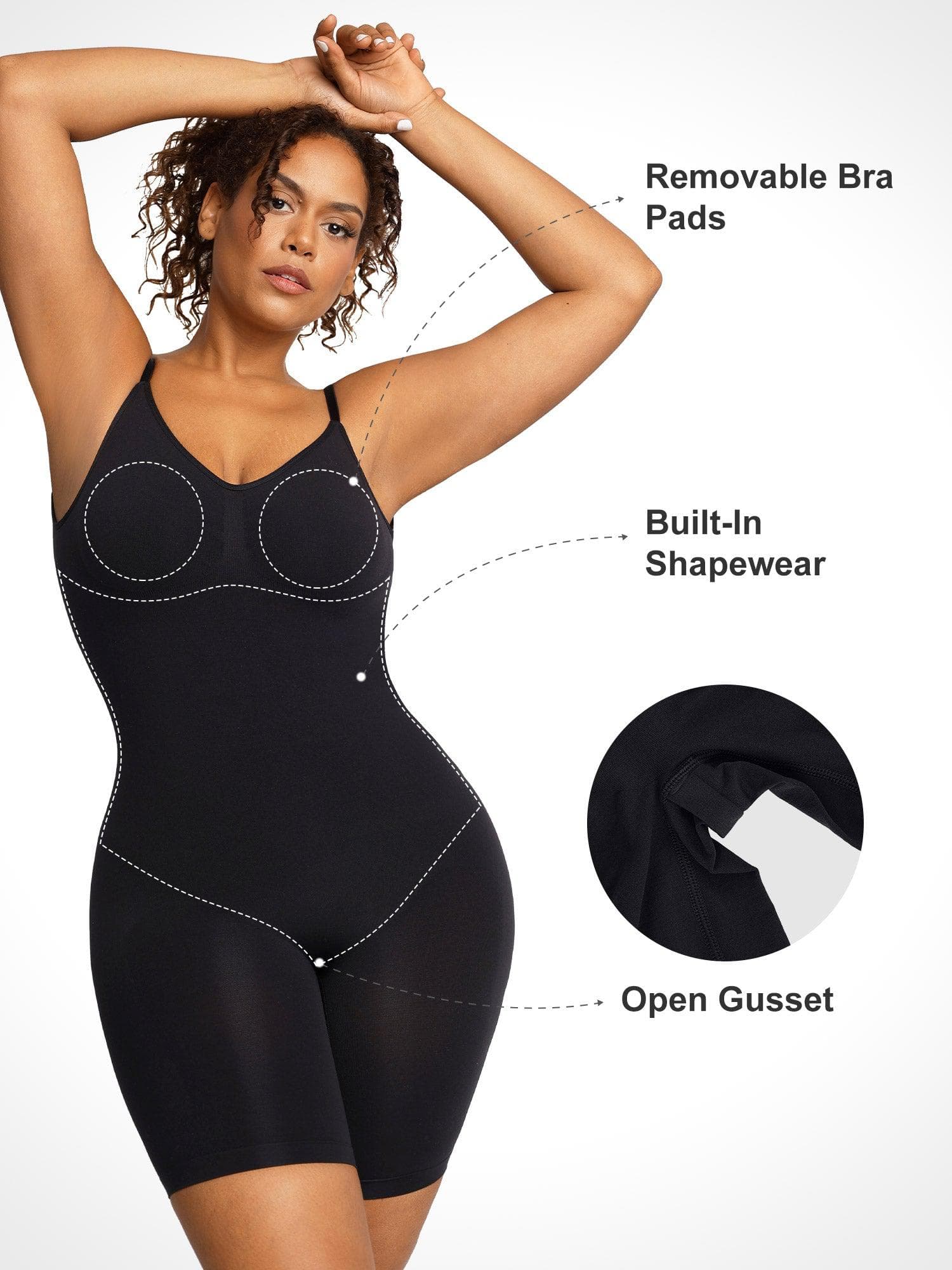 Body Modelador Feminino Valentina Privée | Silhueta Definida com Elegância