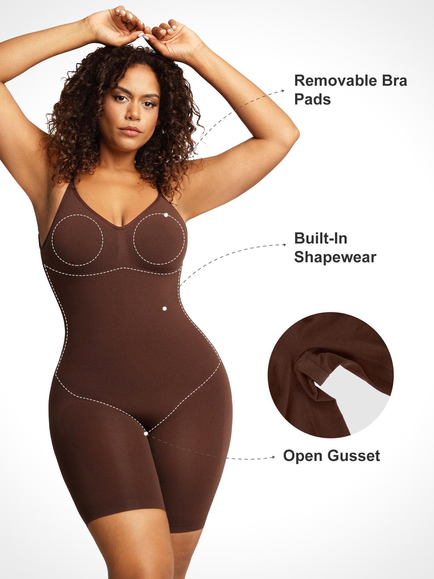 Body Modelador Feminino Valentina Privée | Silhueta Definida com Elegância