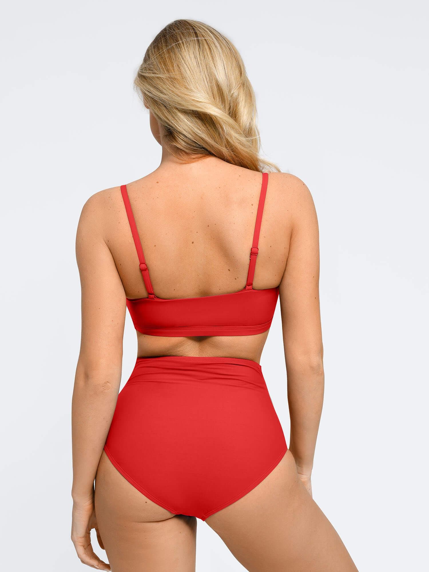 Conjunto de Biquíni Franzido Modelador com Top e Calcinha | Valentina Privée