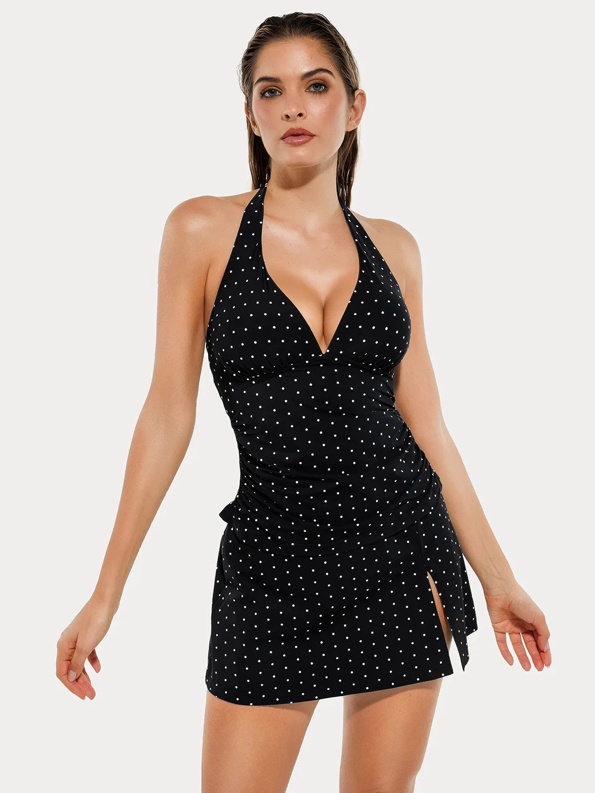 Conjunto Tankini com Saia Modeladora Valentina Privée