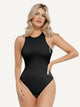 Roupas modeladoras CloudSense sem mangas com decote redondo e recortes