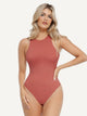 Roupas modeladoras CloudSense sem mangas com decote redondo e recortes