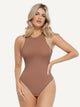 Roupas modeladoras CloudSense sem mangas com decote redondo e recortes