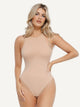 Roupas modeladoras CloudSense sem mangas com decote redondo e recortes
