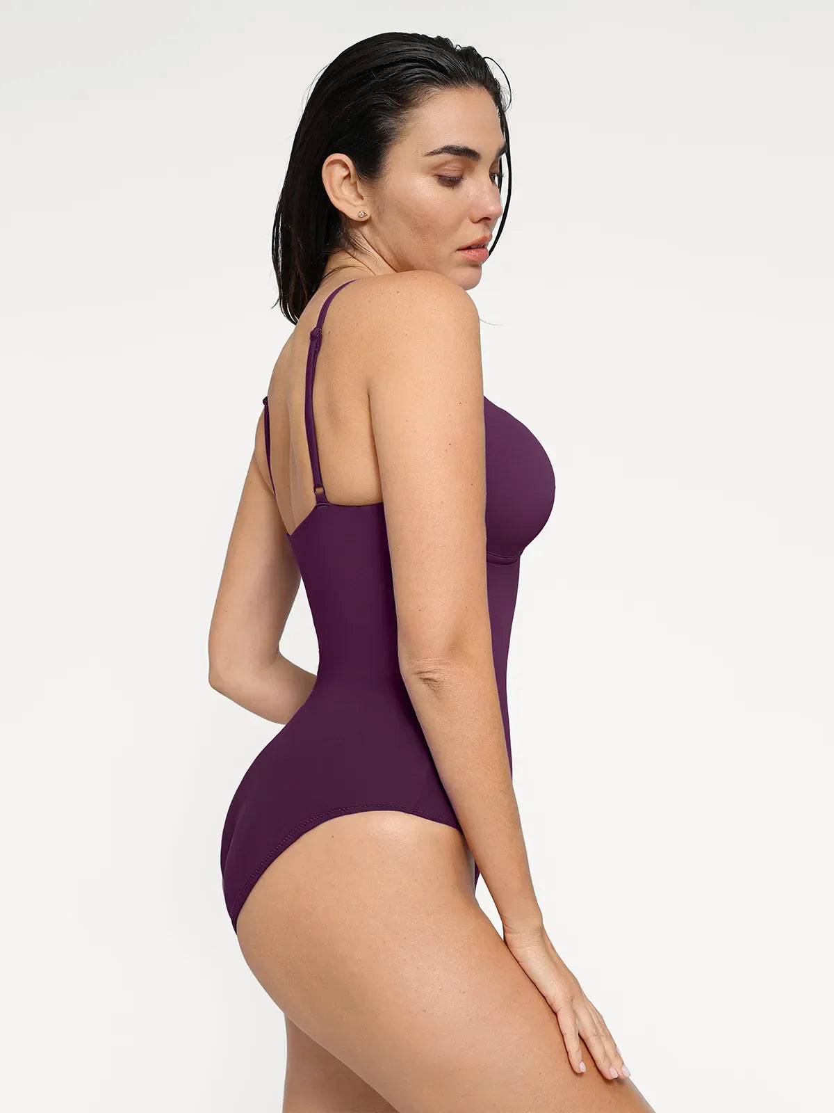 Maiô Modelador Decote V Profundo Valentina Privée