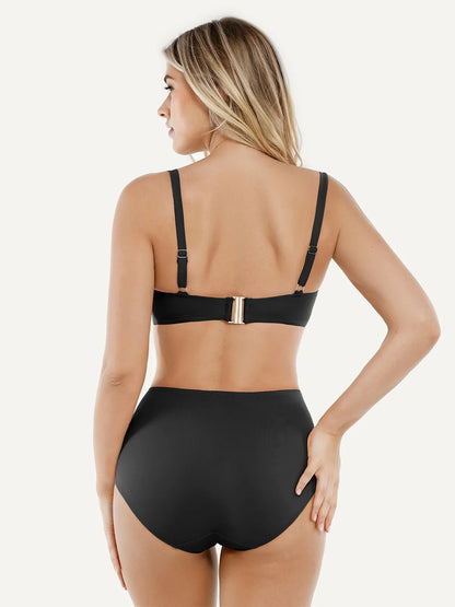 Conjunto de Biquíni Modelador Franzido na Barriga | Valentina Privée