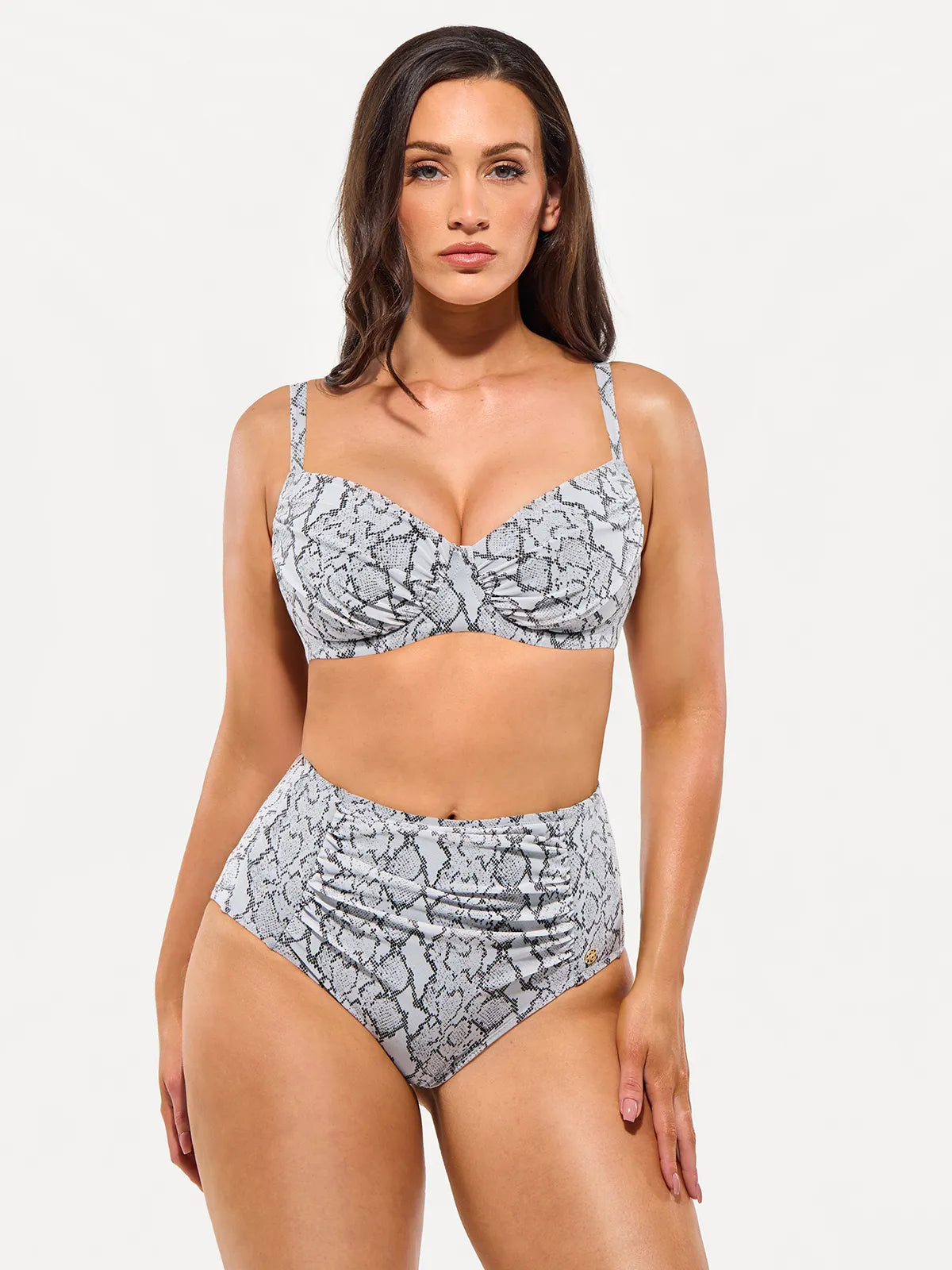 Conjunto de Biquíni Modelador Franzido na Barriga | Valentina Privée