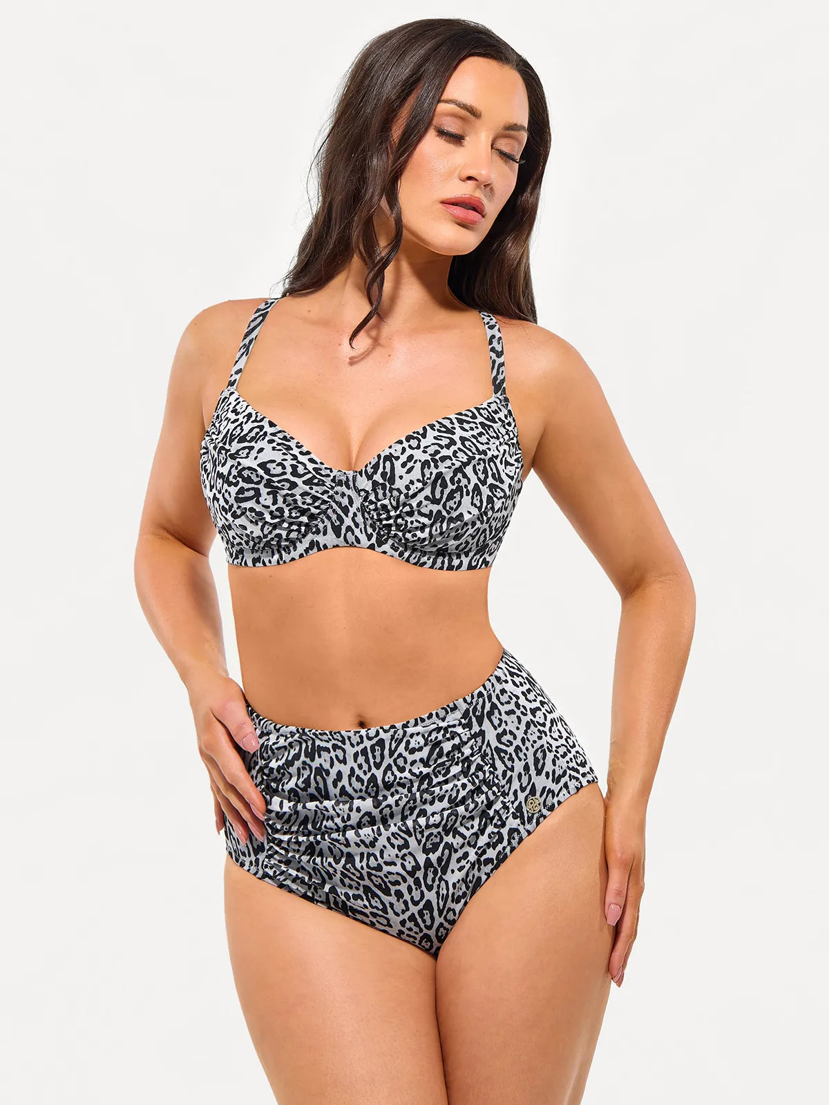 Conjunto de Biquíni Modelador Franzido na Barriga | Valentina Privée