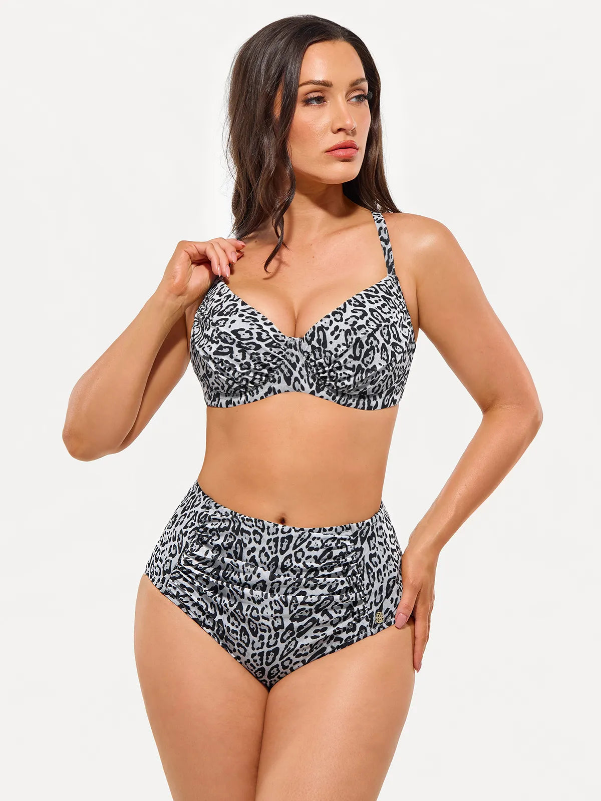 Conjunto de Biquíni Modelador Franzido na Barriga | Valentina Privée