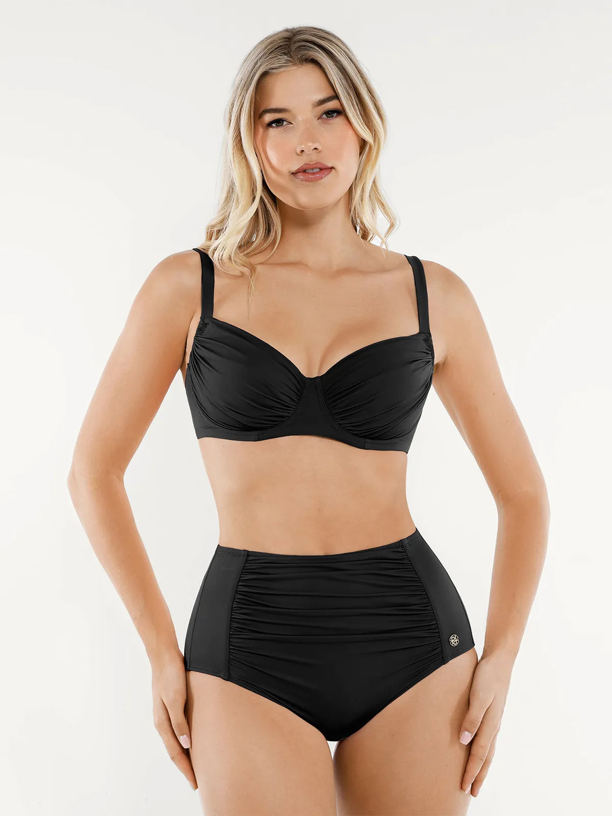 Conjunto de Biquíni Modelador Franzido na Barriga | Valentina Privée