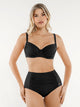 Conjunto de biquíni modelador com franzido na barriga