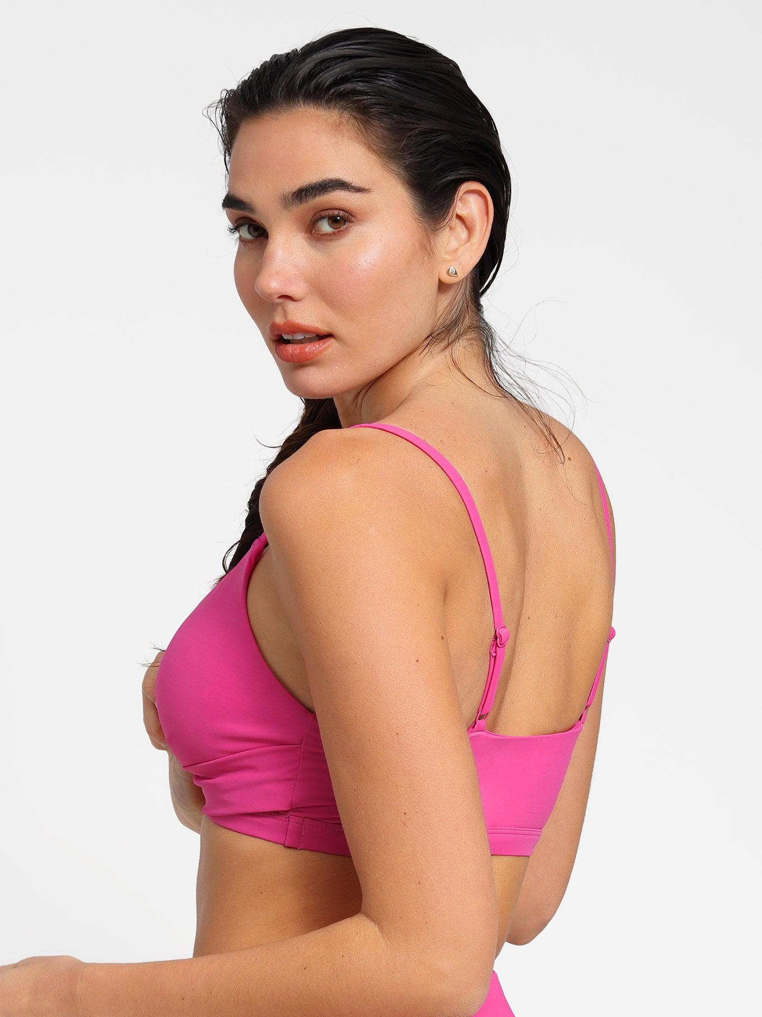 Conjunto de Biquíni Franzido Modelador com Top e Calcinha | Valentina Privée