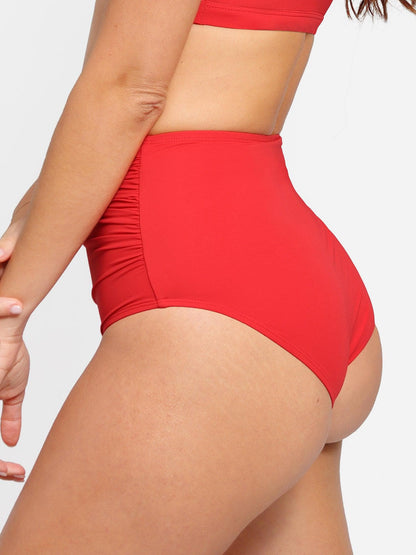 Conjunto de Biquíni Franzido Modelador com Top e Calcinha | Valentina Privée