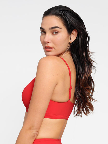 Conjunto de Biquíni Franzido Modelador com Top e Calcinha | Valentina Privée