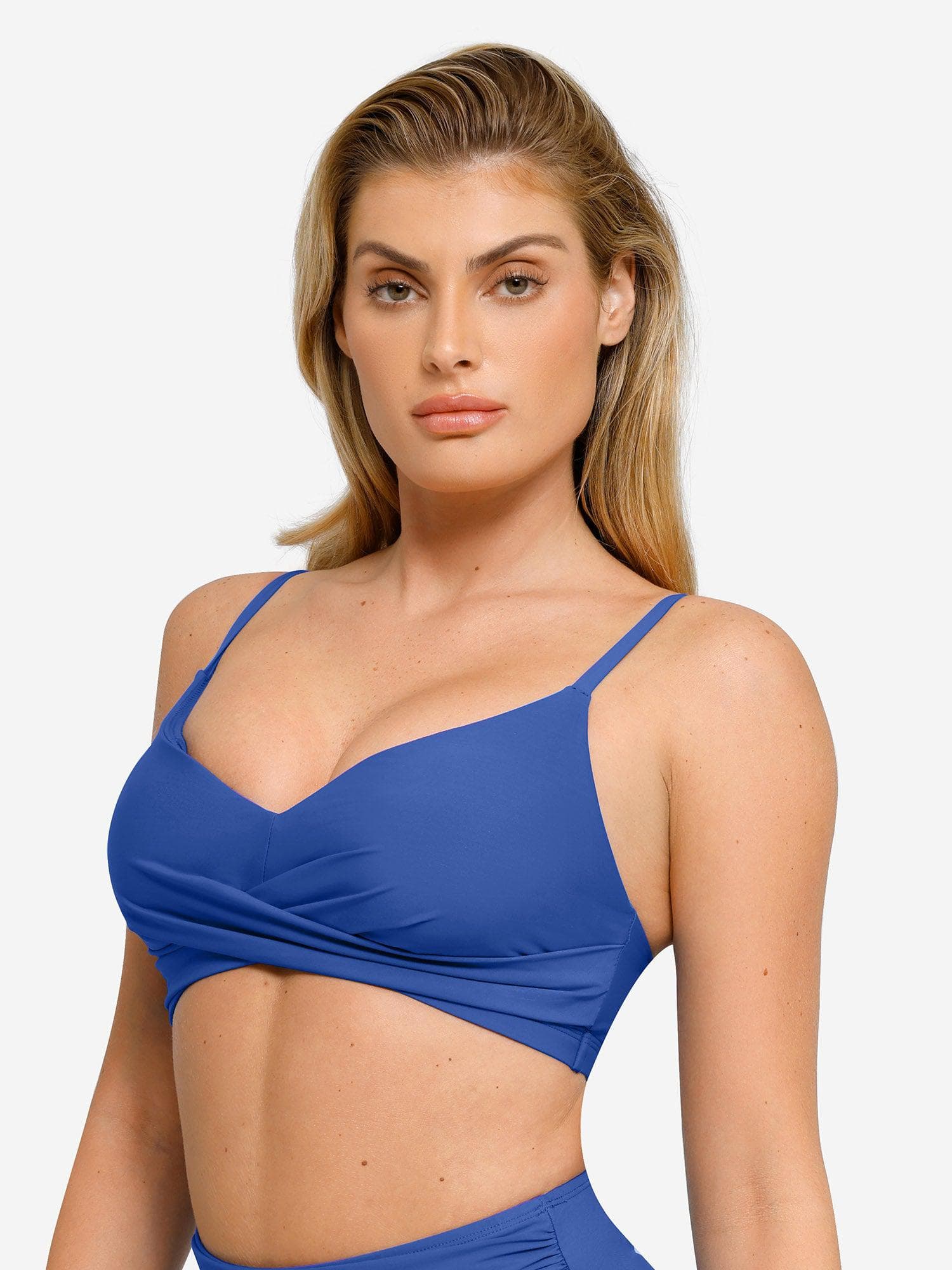Conjunto de Biquíni Franzido Modelador com Top e Calcinha | Valentina Privée