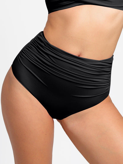 Conjunto de Biquíni Franzido Modelador com Top e Calcinha | Valentina Privée